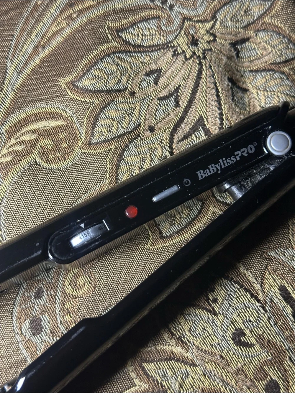 BaByliss Black Flat Iron Hair Straightener
